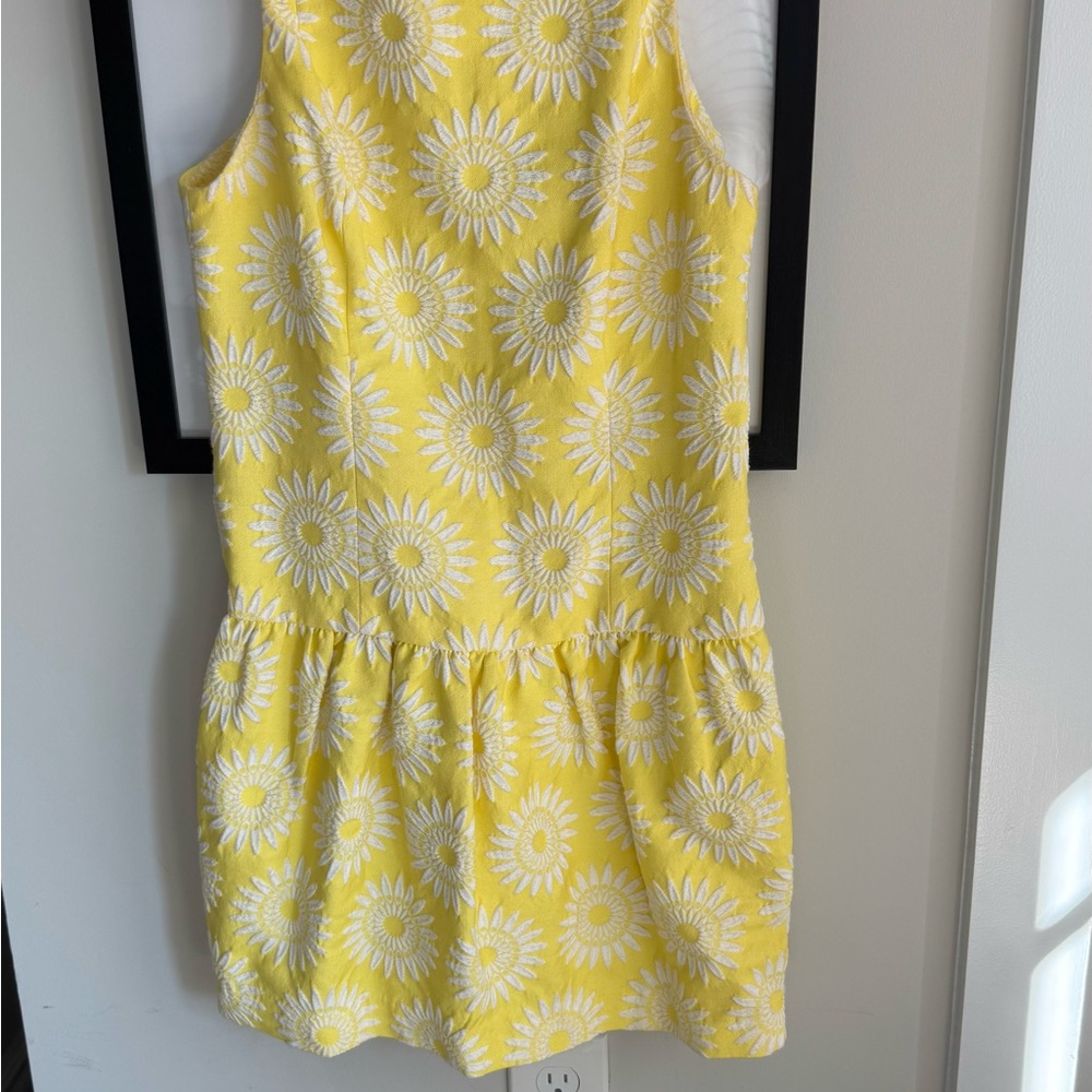 Yellow Floral Tori Richard Dress